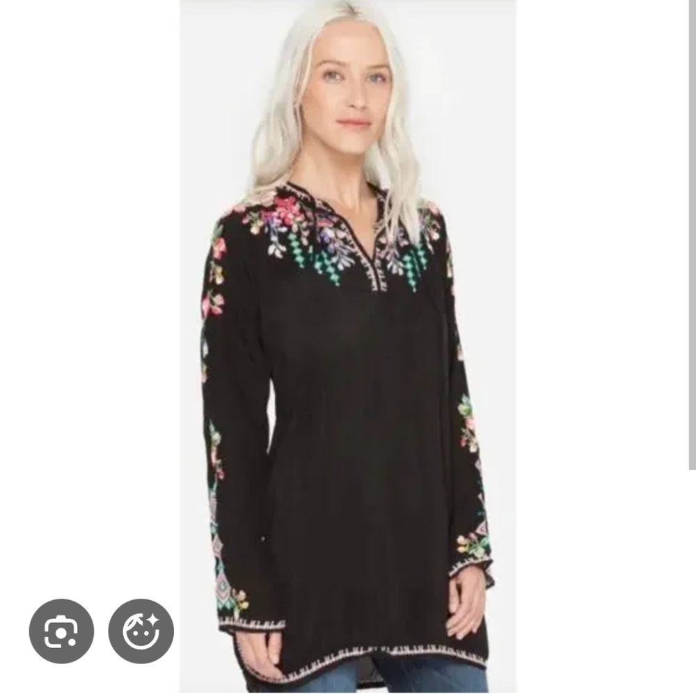Johnny Was Vanessa Embroidered Tunic